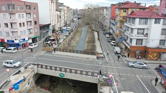 Ordu'da yenilenen köprü yeniden ulaşıma açıldı