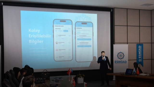 ESMİAD mobil uygulamasını lansmanla tanıtıldı
