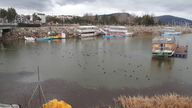 Son yağışlar Beyşehir Gölü'ne can suyu oldu