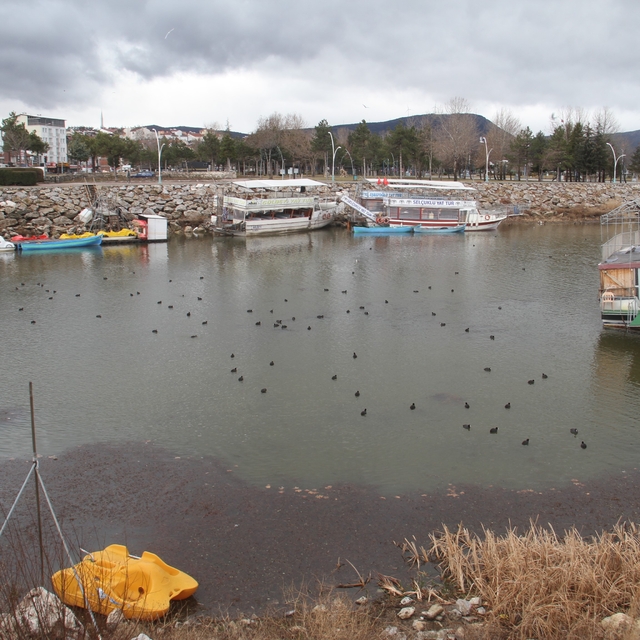 Son yağışlar Beyşehir Gölü'ne can suyu oldu
