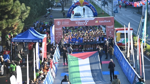 46. Uluslararası Trabzon Yarı Maratonu koşuldu