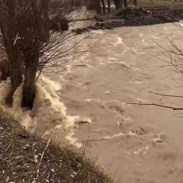 Çankırı'da sağanak sonrası baraj taştı