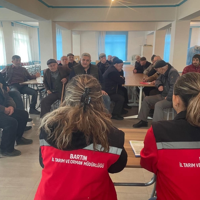 Akpınar köyünde üreticinin talepleri dinlendi