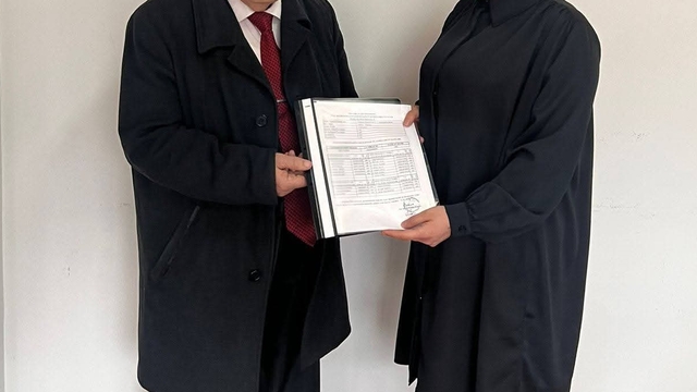 Nallıhan Esnaf ve Sanatkarlar Odası Başkanı İrfan Yılmaz mazbatasını aldı