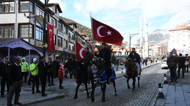 Gümüşhane'nin düşman işgalinden kurtuluşunun 108. yıl dönümü kutlandı
