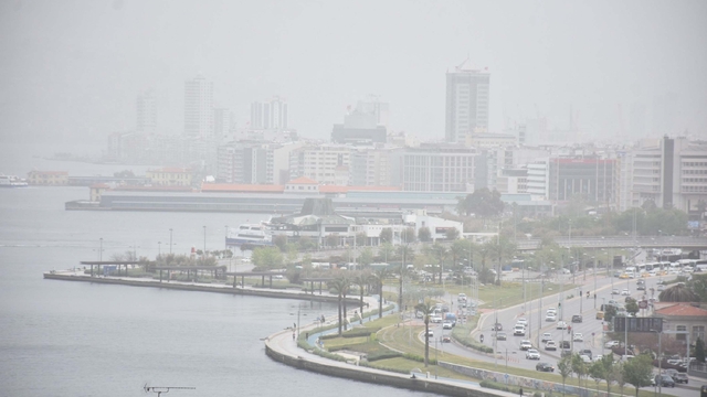 Ege'de 5 il için toz taşınımı uyarısı