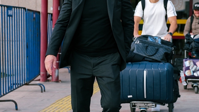 Samsunspor'un yeni Teknik Direktörü Fink, Samsun'a geldi