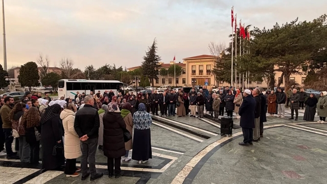 Kırklareli'nde umre kafilesi kutsal topraklara uğurlandı