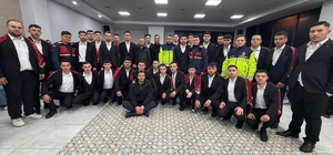 Bilecik'te jandarma 30 genç için toplu asker eğlencesi düzenledi