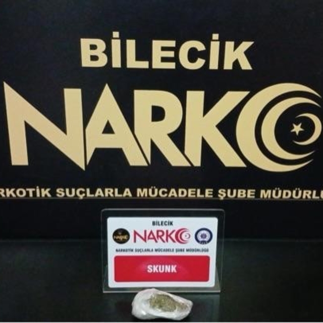 Bilecik'te skunk operasyonu: 1 gözaltı