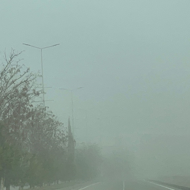 Batman'da sis etkili oldu, görüş mesafesi düştü