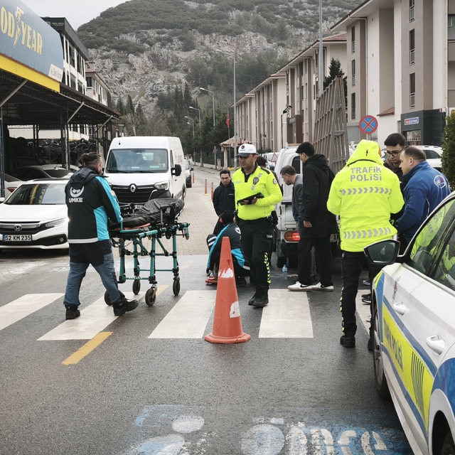Menteşe'de trafik kazası:1 yaralı