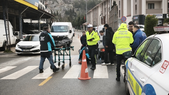 Menteşe'de trafik kazası:1 yaralı