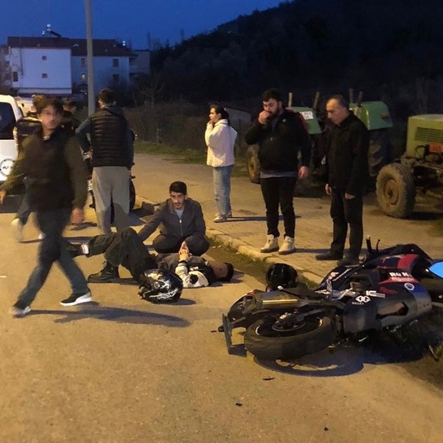 Samsun'da motosikletin çarptığı yaşlı adam hayatını kaybetti