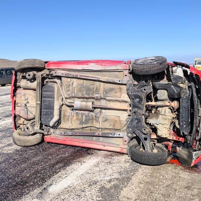 Van'da trafik kazası: 1 ölü, 2 yaralı