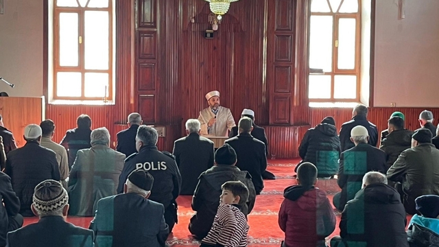 Şehit Mustafa Özkardeş için Gecek köyünde mevlit programı düzenlendi