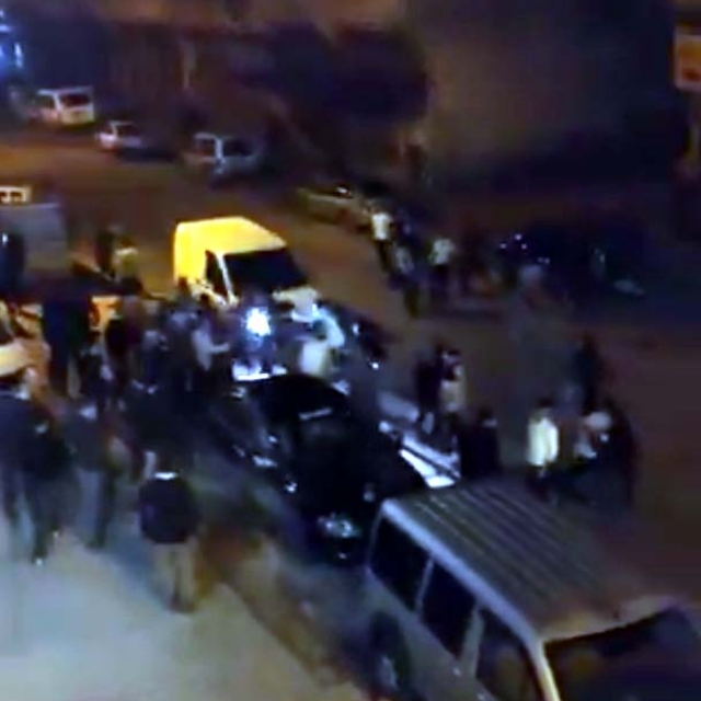 2 grubun taşlı sopalı kavgasında 9 yaralı