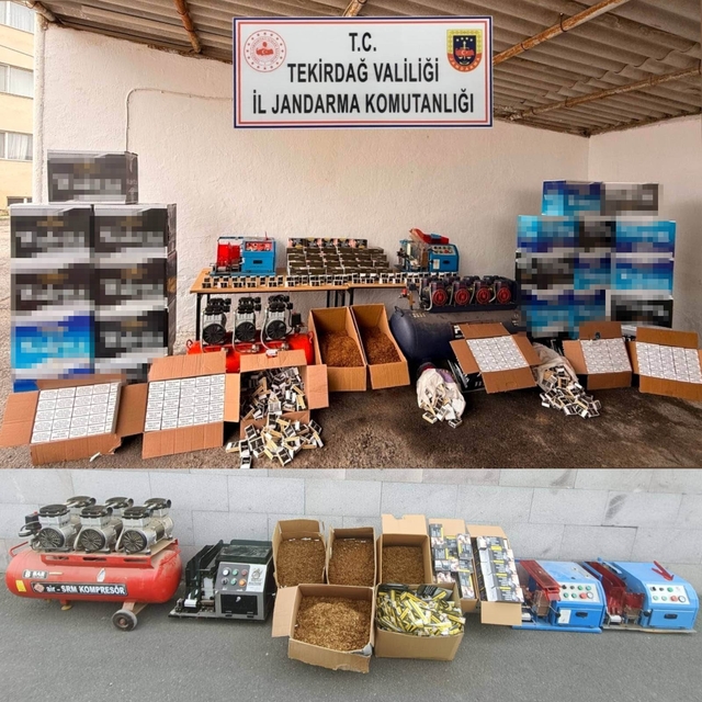 Tekirdağ'da "Türkiye Duman" uygulaması: 4 aranan şahıs yakalandı, 47 kilogr...