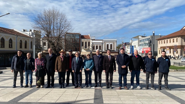 Edirne'de Türk Hava Kurumunun 101. yılı kutlandı