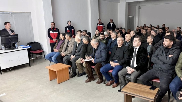Sason'da kırsal kalkınma ve sulama sistemleri destekleri bilgilendirme toplantısı
