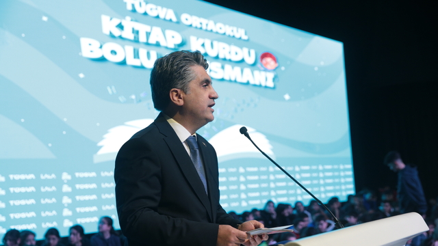 "TÜGVA Ortaokul Kitap Kurdu Bolu" lansmanı gerçekleştirildi