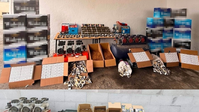 Tekirdağ'da "Türkiye Duman" uygulaması: 4 aranan şahıs yakalandı, 47 kilogram tütün ele geçirildi