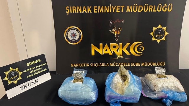 Şırnak'ta asayiş, narkotik ve kaçakçılık operasyonlarında 4 tutuklama