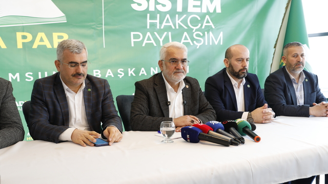 HÜDA PAR Genel Başkanı Yapıcıoğlu, Samsun'da konuştu: