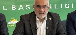 HÜDA PAR Genel Başkanı Yapıcıoğlu: Hiçbir emekli maaşı asgari ücretin altın...