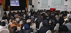 Liseli öğrencilere "Bilinçli su tüketimi" eğitimi verildi