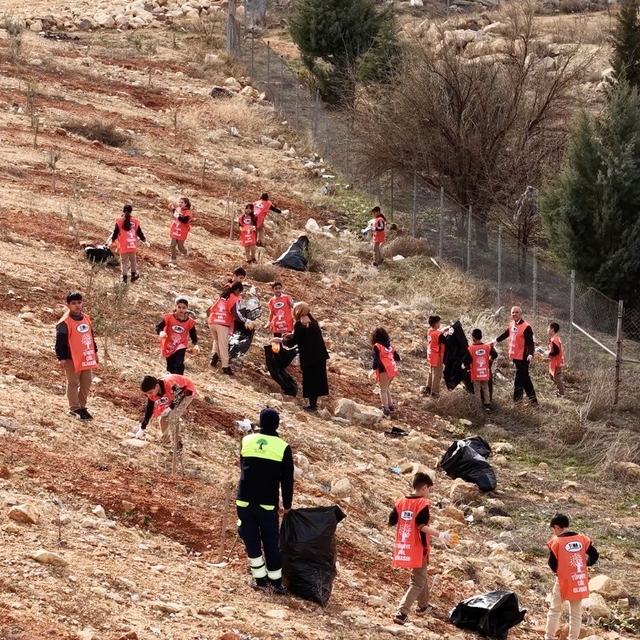 Şehitkamil'de minik ellerden doğaya büyük katkı