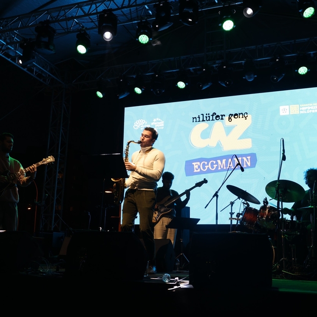 Geleceğin caz yıldızları Nilüfer'de sahne aldı