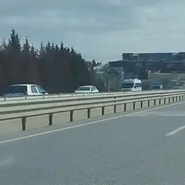 Kilometrelerce ters yönde ilerledi, faciaya ramak kaldı