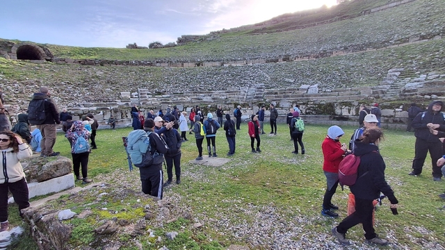 Büyükşehir, Aydınlıları Alabanda'da kültür gezisi ile buluşturdu