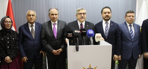 AK Parti Genel Başkan Yardımcısı Yayman Uşak'ta açıklamalarda bulundu