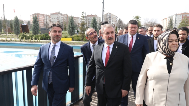 Recep Tayyip Erdoğan Millet Bahçesi'nin yeniden düzenlenmiş hali göz doldurdu