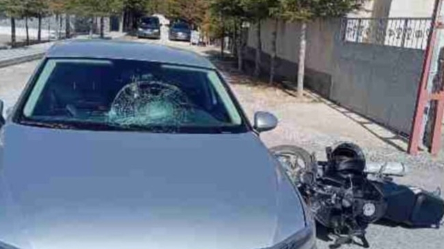 Karapınar'da otomobille motosiklet çarpıştı: 1 yaralı