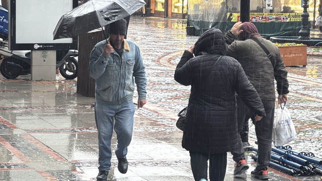 Edirne'de sağanak etkili oluyor