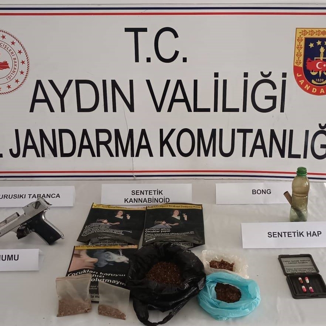 İncirliova'da uyuşturucu operasyonu