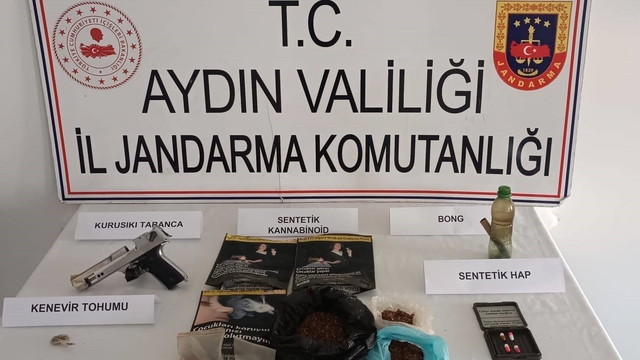 İncirliova'da uyuşturucu operasyonu