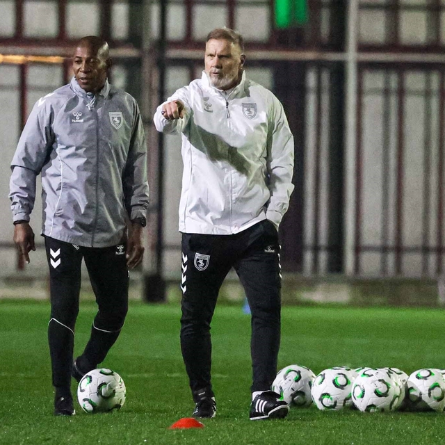 Thorsten Fink, Samsunspor'un başında ilk antrenmanına çıktı