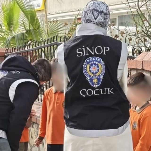 Sinop'ta okul çevrelerinde sıkı denetim