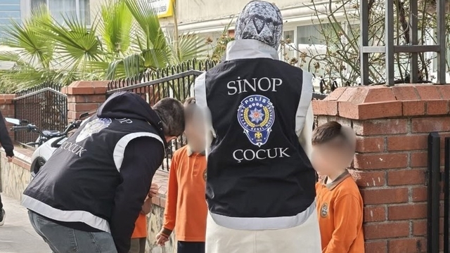 Sinop'ta okul çevrelerinde sıkı denetim