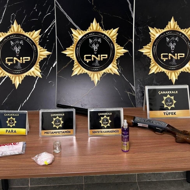 Çanakkale'de uyuşturucu imal ve ticareti suçundan 3 tutuklama