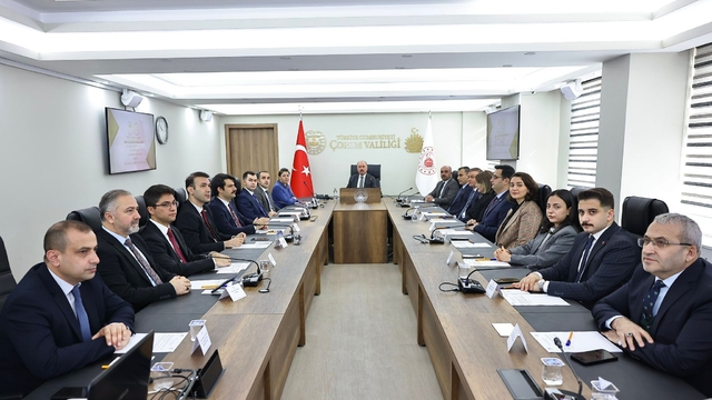 Çorum'da İl Hayvanları Koruma Kurulu Toplantısı düzenlendi