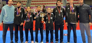 Aydınlı sporcular Arnavutluk'tan beş madalya ile döndü