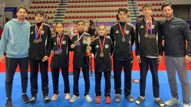 Aydınlı sporcular Arnavutluk'tan beş madalya ile döndü