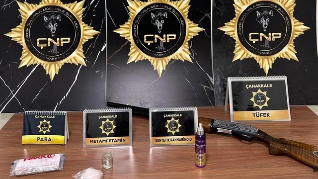 Çanakkale'de uyuşturucu imal ve ticareti suçundan 3 tutuklama