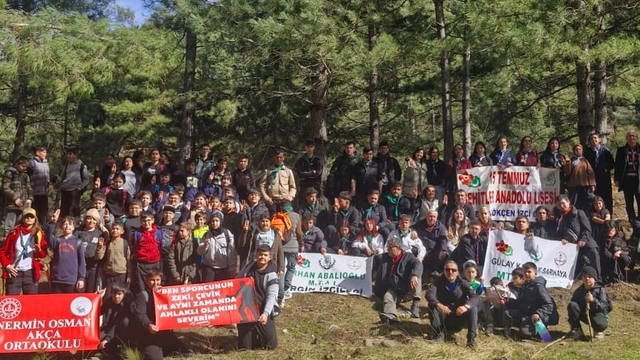 İzciler doğayla buluştu