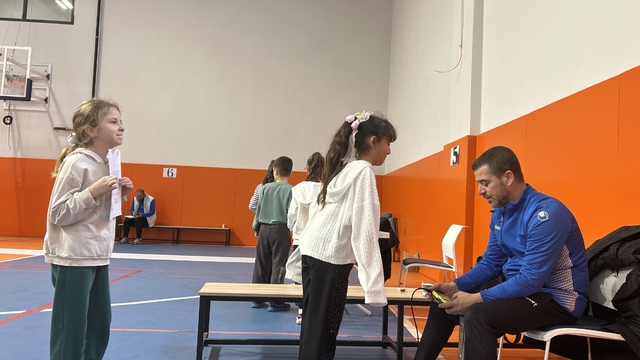 Bergama'da sportif yetenek taraması